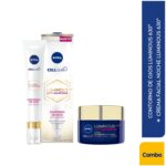 Combo NIVEA Luminous ANTIMANCHAS contorno de ojos y crema de noche - Imagen 2