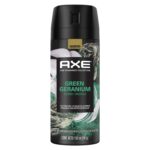 Desodorante AXE Aerosol BodySpray GREEN GERANIUM 150ML - Imagen 2