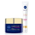 Combo NIVEA Luminous ANTIMANCHAS contorno de ojos y crema de noche