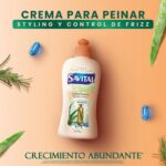 Crema para Peinar Savital ELIXIR de Romero, Biotina y Sávila 275ML - Imagen 3