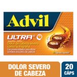 Advil Ultra Ibuprofeno Dolor Cabeza x20 Capsulas - Imagen 2