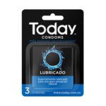 Today Condoms Lubricado x3 Unidades