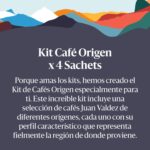 Kit Café de Origen Juan Valdez x 4 Sachets - Imagen 5