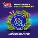 Detergente En Polvo Fab Ultra Flash Color x 1000gr - Imagen 2