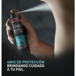 Desodorante Dove Hombre Aerosol Invisible Dry 150ml 3und - Imagen 3