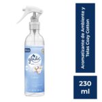 Ambientador de Telas Glade Cozy Cotton Mist Spray 230 Ml - Imagen 2