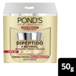 Crema Facial PONDS Reafirmante Antiedad Dipéptidos + Retinol 50g - Imagen 2