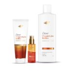 Kit Shampoo+ Acondicionador Y Óleo Dove UV Repair Glow