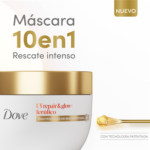 Kit Rutina Dove UV Repair Glow Felúrico - Imagen 10
