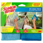 Pack Esponja Borramanchas + Paño Limpiavidrios Scotch Brite - Imagen 5
