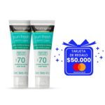 Protector Solar Facial Neutrogena® Sin Color Fps 70 40g X2
