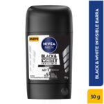 Desodorante Antimanchas Nivea Men Black & White Invisible Power en Barra 50 g - Imagen 5
