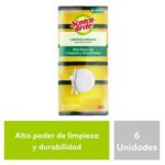 Pack Paño Secatodo + Esponja Cocina + Cero Raya Scotch Brite - Imagen 6