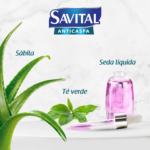 Shampoo Anticaspa Savital 1.020L - Imagen 4