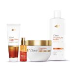Kit Rutina Dove UV Repair Glow Felúrico