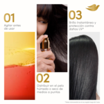 Kit Shampoo+ Acondicionador Y Óleo Dove UV Repair Glow - Imagen 11