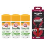 Pack x3 Desodorante Arm&Hammer + Máquina Groomen 500 X1 Rto