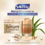 Shampoo Acondicionador Crema Savital Restaura Aminoacidos - Imagen 2