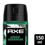 Pack 3 Desodorante Fragancia Axe Aerosol Green Geranium - Imagen 2