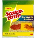 Paño Secatodo x3 Scotch Brite