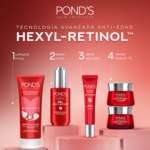Combo Cuidado Facial Antiedad Ponds con Hexyl Retinol - Imagen 2