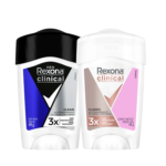 Desodorante Hombre y Mujer Rexona Clinical Soft Solid