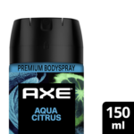 Pack 4 Desodorante Axe Aerosol Fragancia Aqua Citrus - Imagen 2