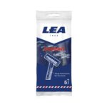 Pack x6 Lea Máquinas Desechables + Espuma Afeitado - Imagen 2
