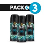 Pack 4 Desodorante Axe Aerosol Fragancia Aqua Citrus