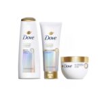 Shampoo Acondicionador Oleo Dove Bond Intense Reparación 4ud - Imagen 2