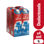 Leche Deslactosada Alqueria Tetrapack 8unds X1l C/u - Imagen 3